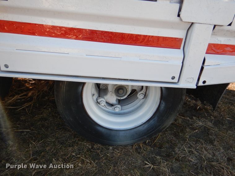 image for item DN5436 1979 Landoll  drop deck equipment trailer