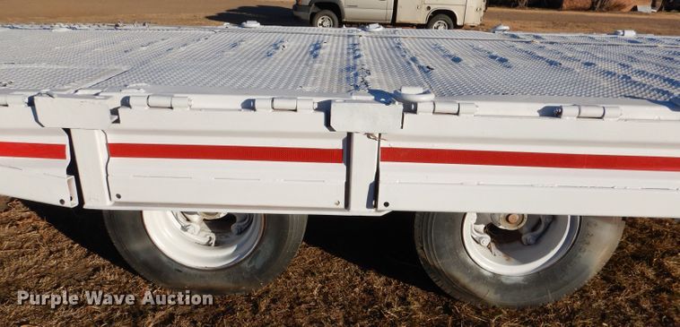 image for item DN5436 1979 Landoll  drop deck equipment trailer