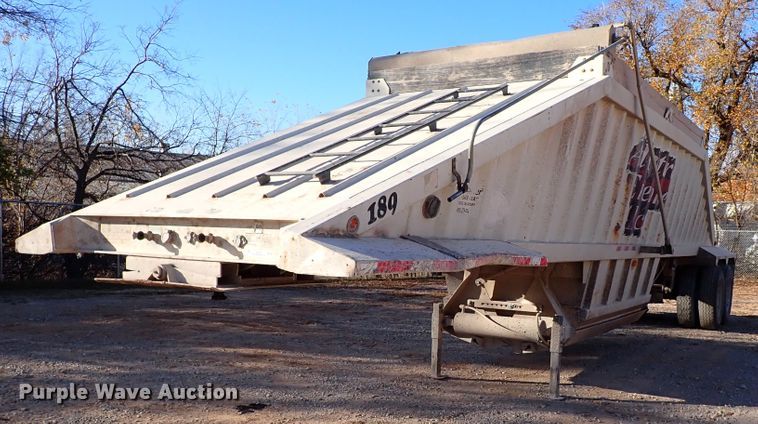 image for item IS9256 2013 CTS BDT-40  bottom dump trailer
