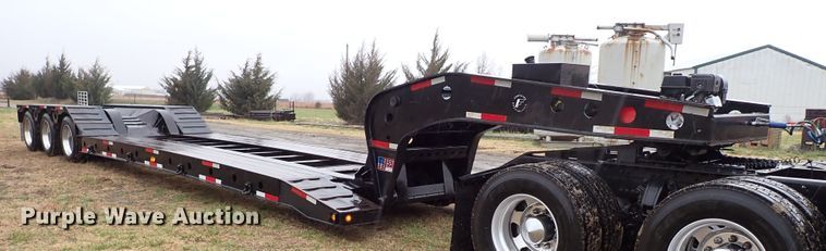 image for item IS9314 1996 Fontaine TA50NGB  lowboy equipment trailer