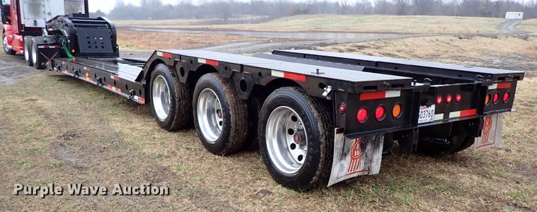 image for item IS9314 1996 Fontaine TA50NGB  lowboy equipment trailer