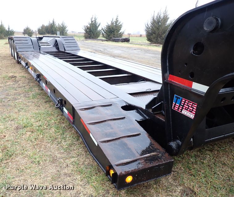 image for item IS9314 1996 Fontaine TA50NGB  lowboy equipment trailer