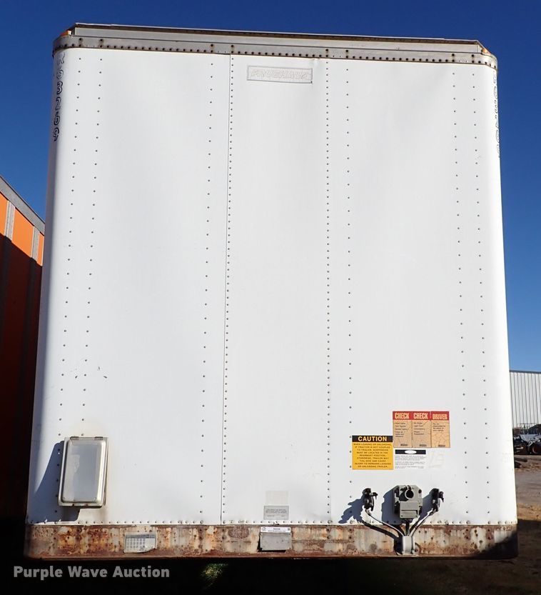 image for item IS9336 1996 Fruehauf FBHLP-91.5-NT2-53  dry van trailer