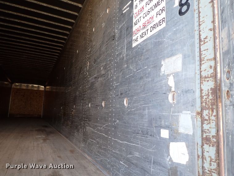 image for item IS9337 1990 Wabash National  dry van trailer