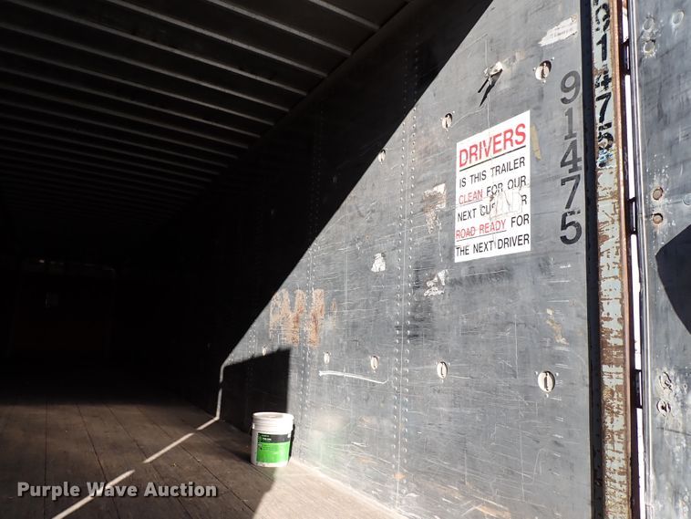 image for item IS9343 1990 Wabash National  dry van trailer