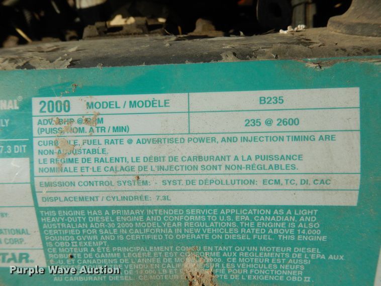 image for item JI9258 (2) International B235 engines