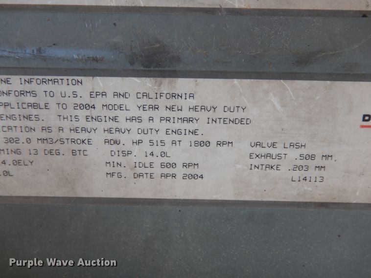 image for item JI9261 Detroit Diesel Series 60  engine