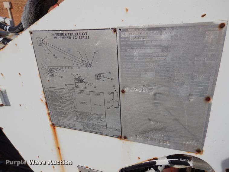 image for item JJ9853 2007 International 4300  bucket truck