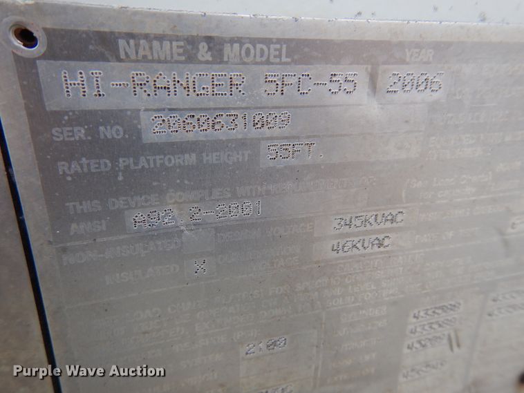 image for item JJ9853 2007 International 4300  bucket truck