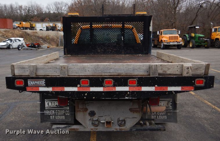 image for item DH8130 2012 Ford F550 Super Duty XL  Crew Cab flatbed truck