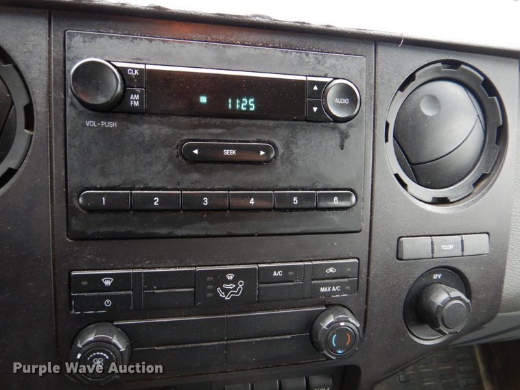 image for item DH8130 2012 Ford F550 Super Duty XL  Crew Cab flatbed truck