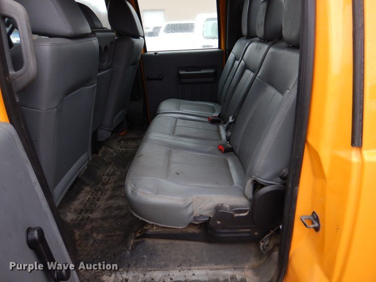 image for item DH8130 2012 Ford F550 Super Duty XL  Crew Cab flatbed truck