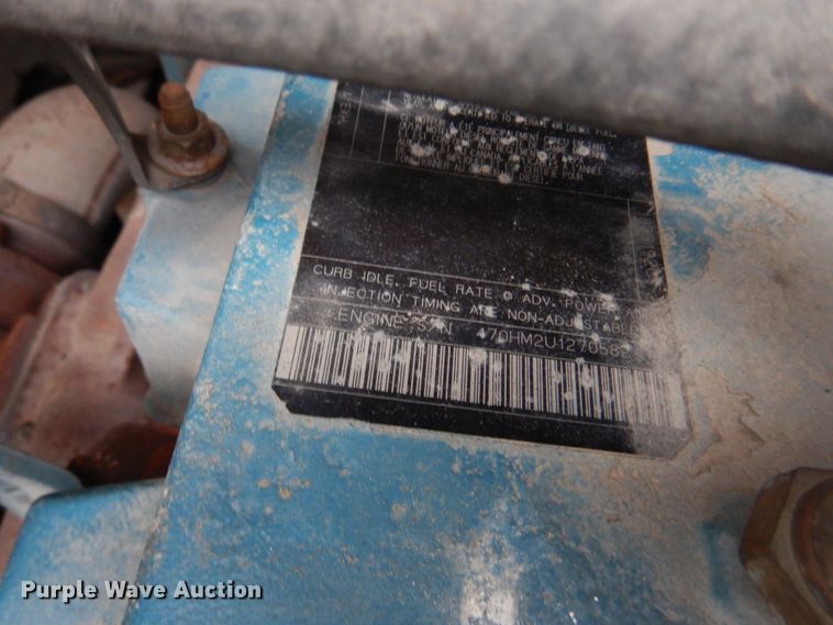 image for item DH8134 2001 International 4900  flatbed truck