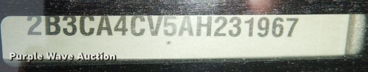 image for item DH8789 2010 Dodge Charger