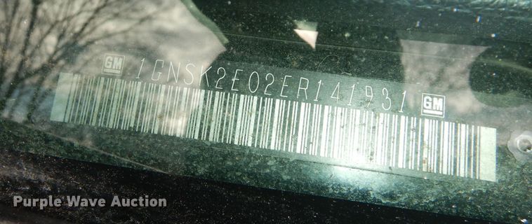 image for item DH8806 2014 Chevrolet Tahoe Police  SUV