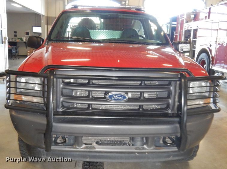 image for item DH8809 2002 Ford F350 Super Duty XL  brush fire truck