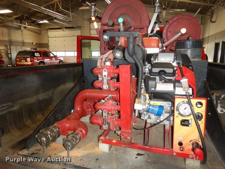 image for item DH8809 2002 Ford F350 Super Duty XL  brush fire truck