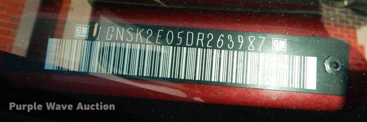 image for item DH8810 2013 Chevrolet Tahoe  SUV