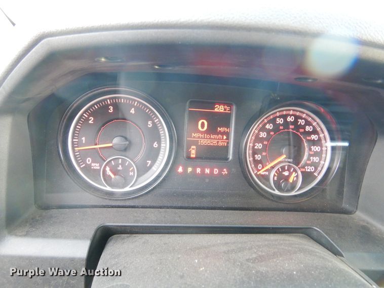 image for item DK3433 2014 Dodge Ram 1500  Quad Cab pickup truck