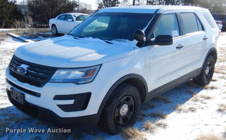 image for item DK3460 2017 Ford Explorer Police Interceptor  SUV