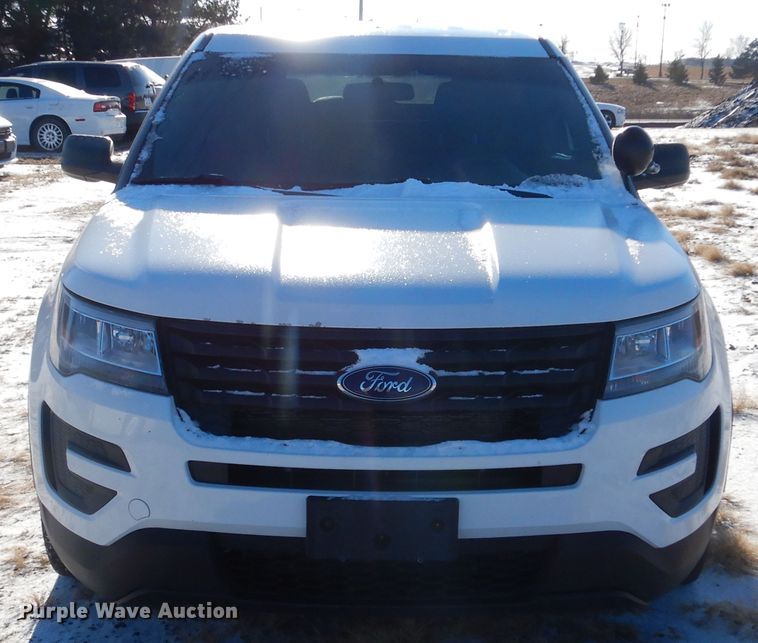 image for item DK3460 2017 Ford Explorer Police Interceptor  SUV
