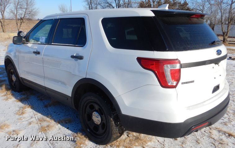 image for item DK3460 2017 Ford Explorer Police Interceptor  SUV