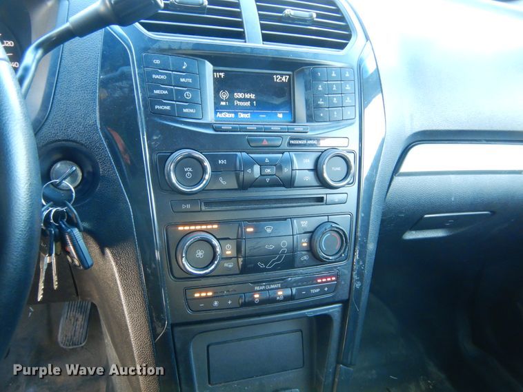 image for item DK3460 2017 Ford Explorer Police Interceptor  SUV