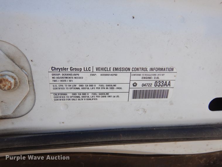 image for item DK3461 2013 Dodge Charger Police