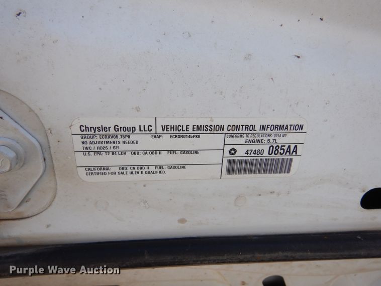 image for item DK3462 2014 Dodge Charger Police