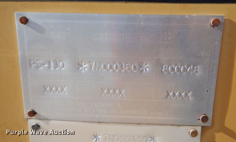 image for item DK7247 1993 Caterpillar PS-130  pneumatic roller