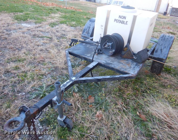 image for item DN2510 Shop built  pressure washer trailer