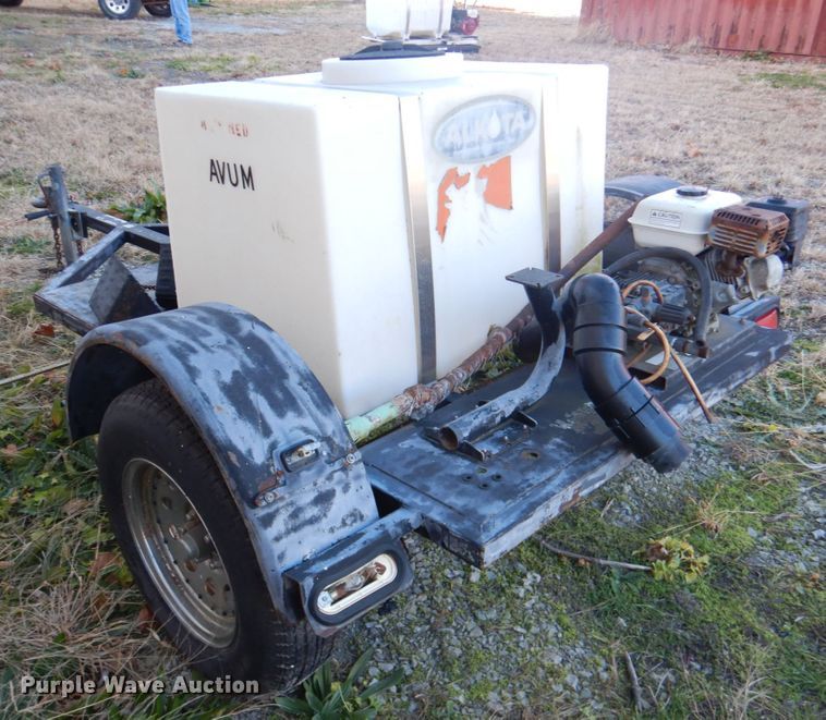 image for item DN2510 Shop built  pressure washer trailer