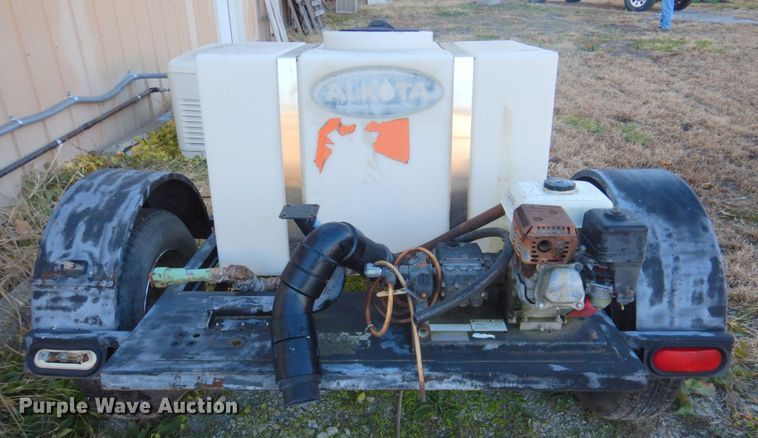 image for item DN2510 Shop built  pressure washer trailer