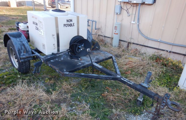 image for item DN2510 Shop built  pressure washer trailer
