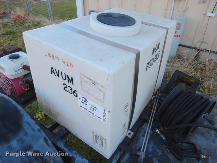 image for item DN2510 Shop built  pressure washer trailer