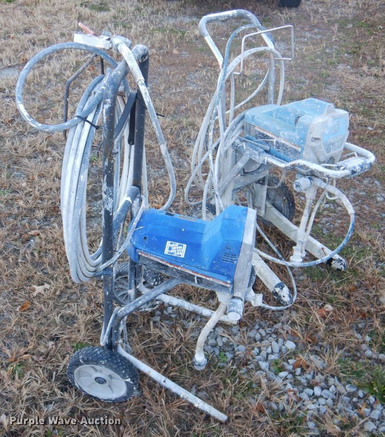 image for item IH9072 (2) Graco paint sprayers