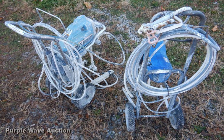 image for item IH9072 (2) Graco paint sprayers