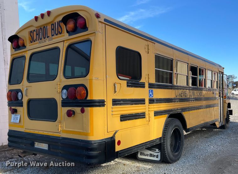image for item IJ9579 1998 Chevrolet Blue Bird  school bus