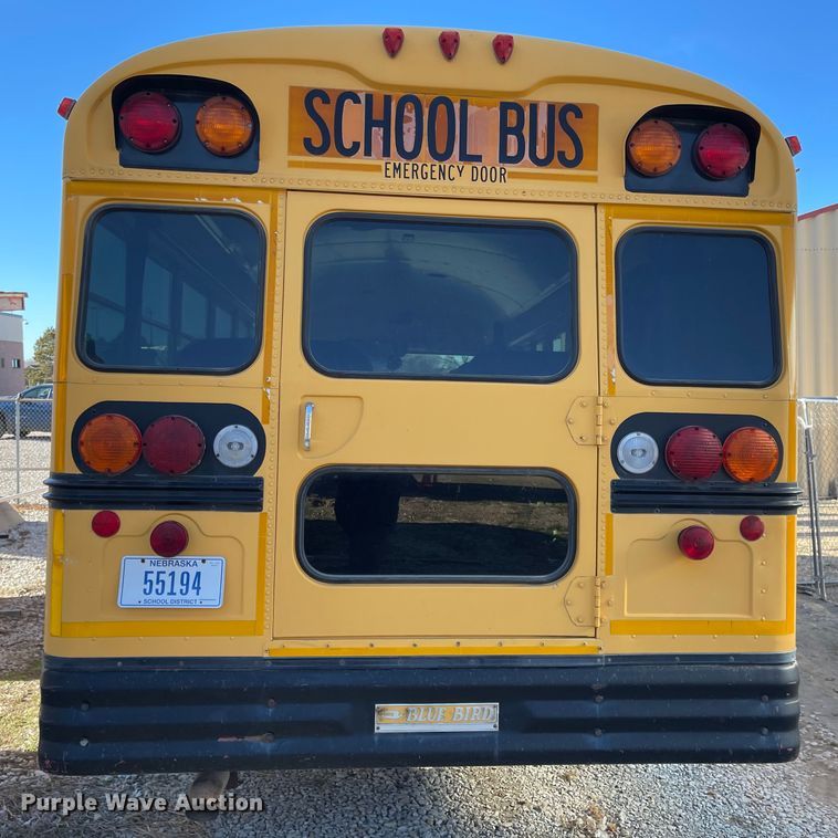 image for item IJ9579 1998 Chevrolet Blue Bird  school bus