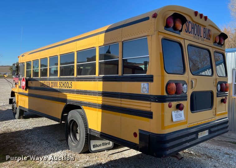 image for item IJ9579 1998 Chevrolet Blue Bird  school bus