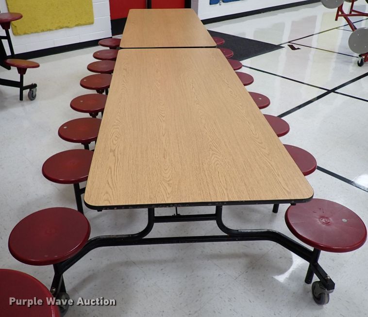 image for item IS9363 Approximately 12 folding lunch tables