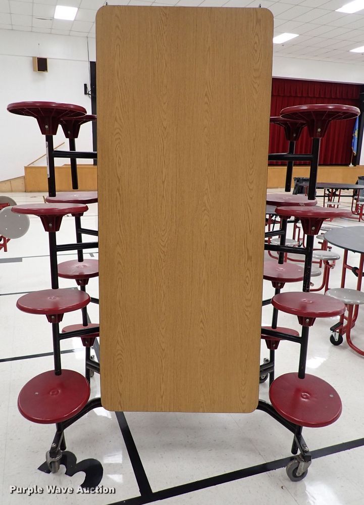 image for item IS9363 Approximately 12 folding lunch tables