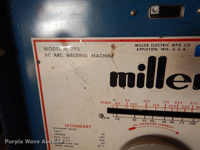 image for item IV9960 (3) Miller welders