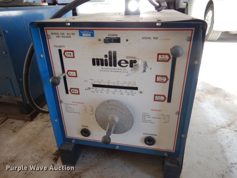 image for item IV9960 (3) Miller welders