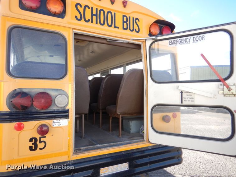 image for item IV9961 1998 Blue Bird TC2000  school bus
