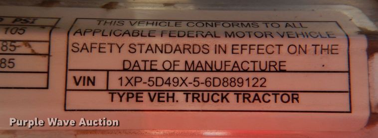 image for item JD9528 2006 Peterbilt 379  semi truck