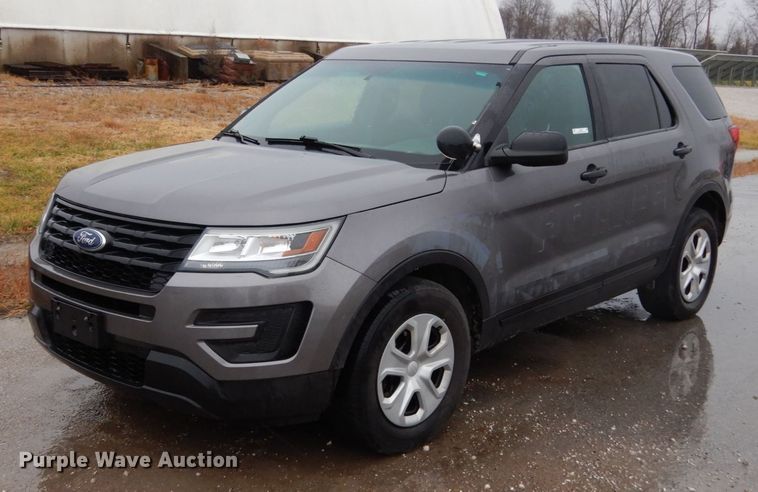 image for item JI9249 2016 Ford Explorer Police Interceptor  SUV
