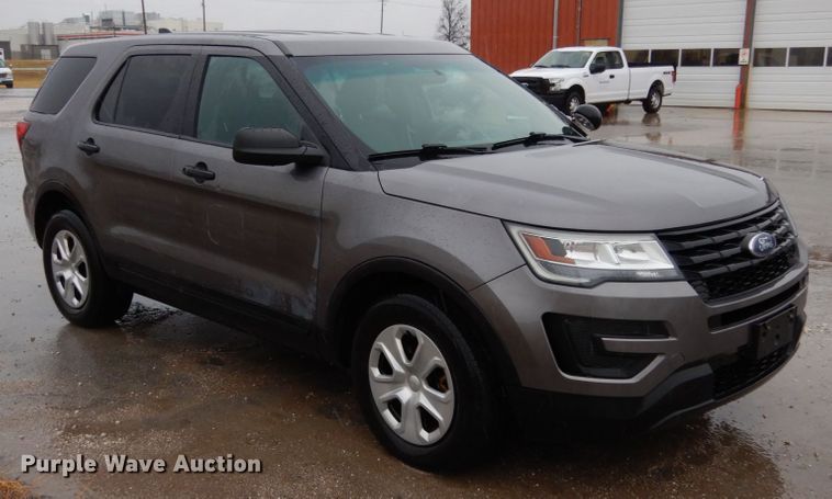 image for item JI9249 2016 Ford Explorer Police Interceptor  SUV