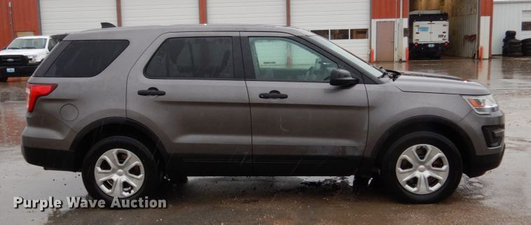 image for item JI9249 2016 Ford Explorer Police Interceptor  SUV