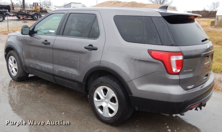 image for item JI9249 2016 Ford Explorer Police Interceptor  SUV